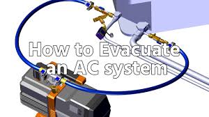 how to evacuate an ac system full