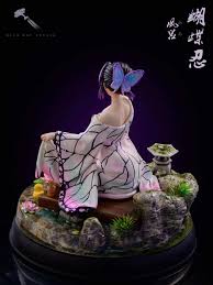 Sales up to 70% and free shipping worldwide ! Blue Sky Studio Kimetsu No Yaiba Demon Slayer Kochou Shinobu 1 6 Scale Resin Statue