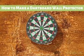 How To Make A Dartboard Wall Protector