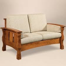 Champlin Amish Loveseat In Intriguing