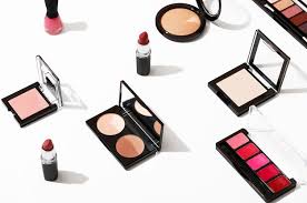 set of professional cosmetics for