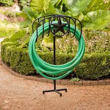 Garden Hose Stand Holder With Compass