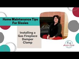 Install Fireplace Damper Clamp