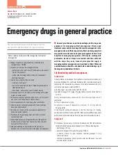 Common Used Drugs In Er And Icu