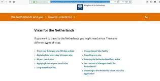 apply for netherlands schengen visa