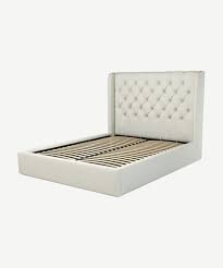This smaller size makes is easier to put on sheets and make the bed. Romare King Size Ottoman Storage Bed Putty Cotton Made Com