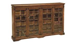 Bookcase With Paneled Glass