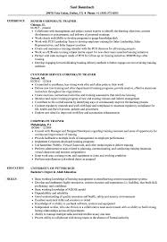 Job in india) published by at. Corporate Trainer Resume Samples Velvet Jobs