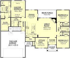 Traditional Brick House Plan With Big