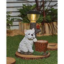 The Range Solar Powered Westie Planter