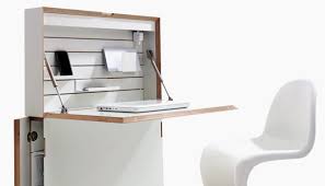 Your home's study should inspire hard work while still being comfortable and easy on the eye. Tiny Apartment Here S A Desk That S Only 5 Inches Deep