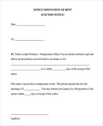 Free 7 Printable Eviction Notice Form In Pdf Word