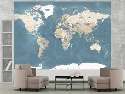 Wall Mural Vintage World Map World