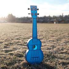 outdoor ukulele blue soprano