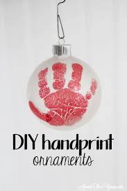 diy handprint ornament life and style