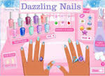 barbie my scene dazzling nails game for