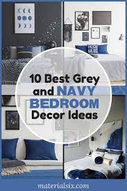 Grey And Navy Bedroom Decor Ideas