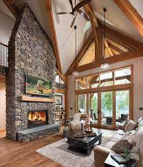 Timber Frame Great Room Photos By