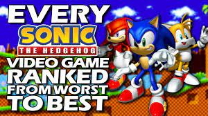 every sonic the hedgehog video game