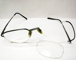 Scratched Eyeglass And Sunglass Lenses