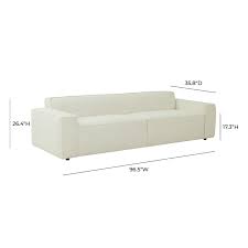 olafur cream linen sofa tov furniture