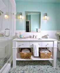 A glass backsplash provides a stunning shine. Backsplash Advice For Your Bathroom Would You Tile The Side Walls Too Designed