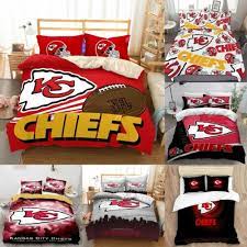 Kansas City Chiefs Bedding Set 3pcs