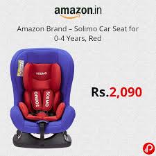 Brand Solimo Car Seat For 0 4