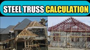 how to calculate weight of steel truss