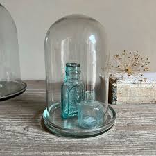 Glass Bell Jar Cloche Home Barn Vintage