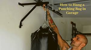how to hang a punching bag in garage