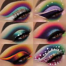 creative eye makeup art by blend bunny