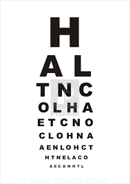 Eye Test Chart License Download Or Print For 6 20