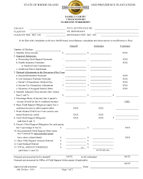 2019 Child Support Forms Fillable Printable Pdf Forms
