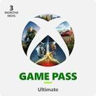 Game Pass Ultimate 3-Month Membership - Digital Download Xbox