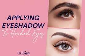 how to apply eyeshadow to hooded eyes