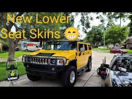 Lower Seat Skin In H2 Hummer