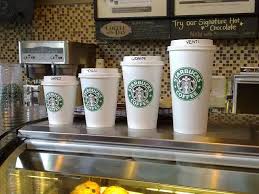 Starbucks Cup Size Why Tall Is Small Leap Forward