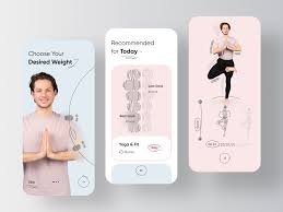 yoga workout personal trainer app by