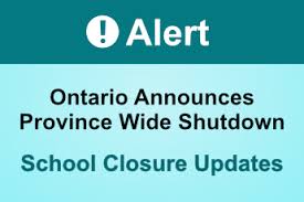 Premier doug ford says the safety of children is his top priority and online learning will continue. Province Wide Shutdown Ocdsb Schools Pivot To Remote Learning January 4th Ottawa Carleton District School Board
