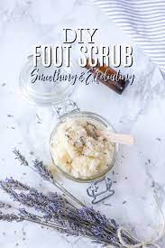 best homemade foot scrub recipe