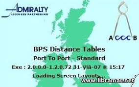 Bp Distance Tables Port To Port Pro V 2 0