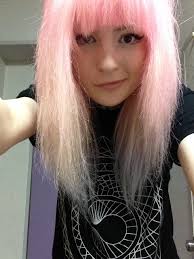 my hair from pink to silver