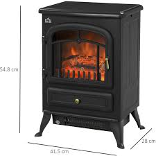 Homcom Fireplace Stove Heater Log