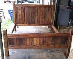 King Bed Frame Bed Platform King Wood