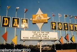 Vintage Cedar Point Causeway Sign 8 X10 Color Photo