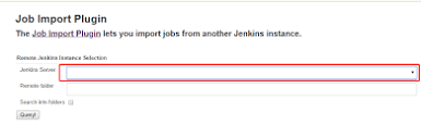 Jenkins : Job Import Plugin