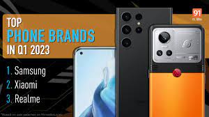 top 10 smartphone brands in india in q1