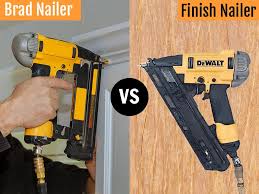 brad nailer vs finish nailer which