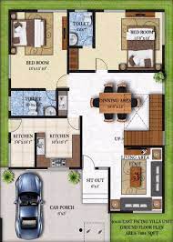 House Plans India F50 Duplex House